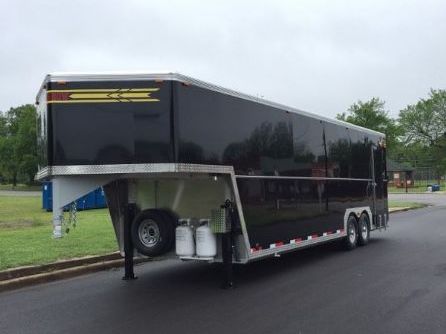 Black Custom Cargo Trailer