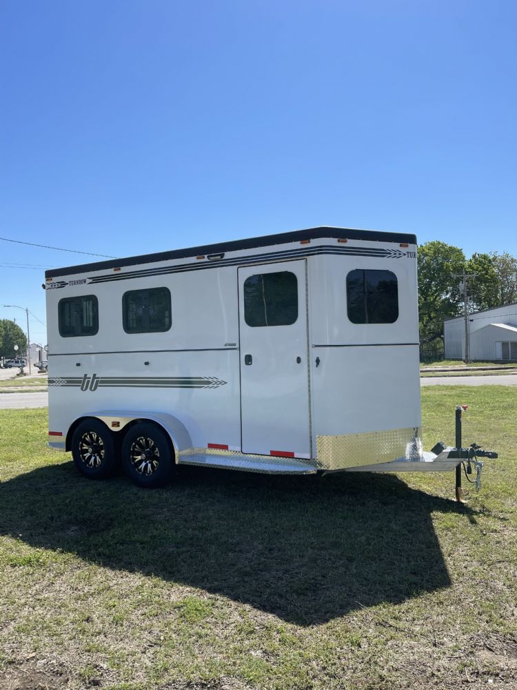 Reverse Slant Load Bumper Pull horse trailers Oklahoma