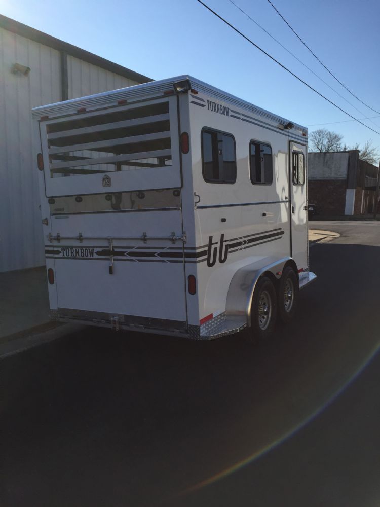 Reverse Slant Load Bumper Pull horse trailers Oklahoma